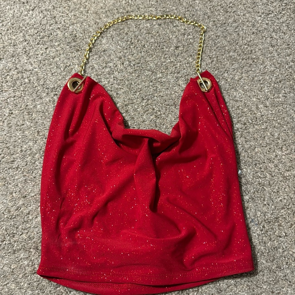 Red Party Top
